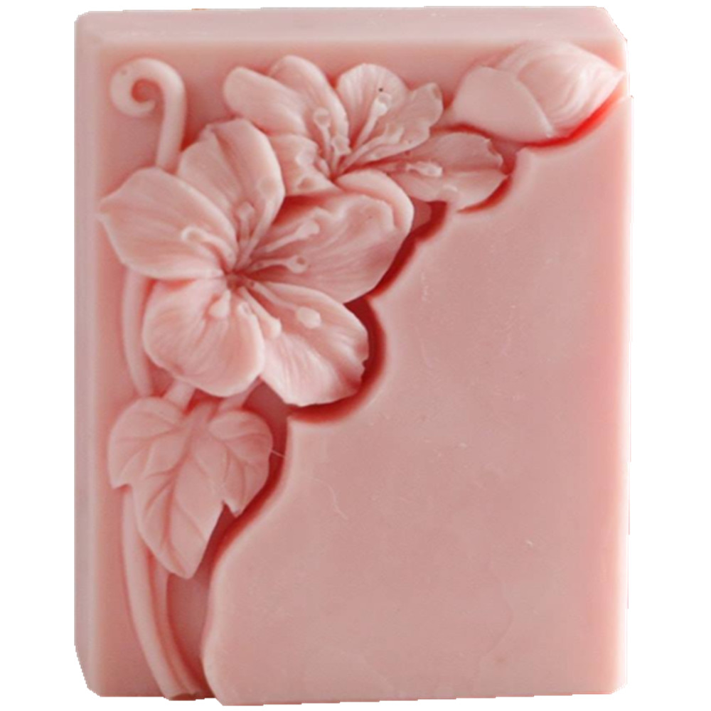 Soap Making Process - Moule floral de Regina pour processus