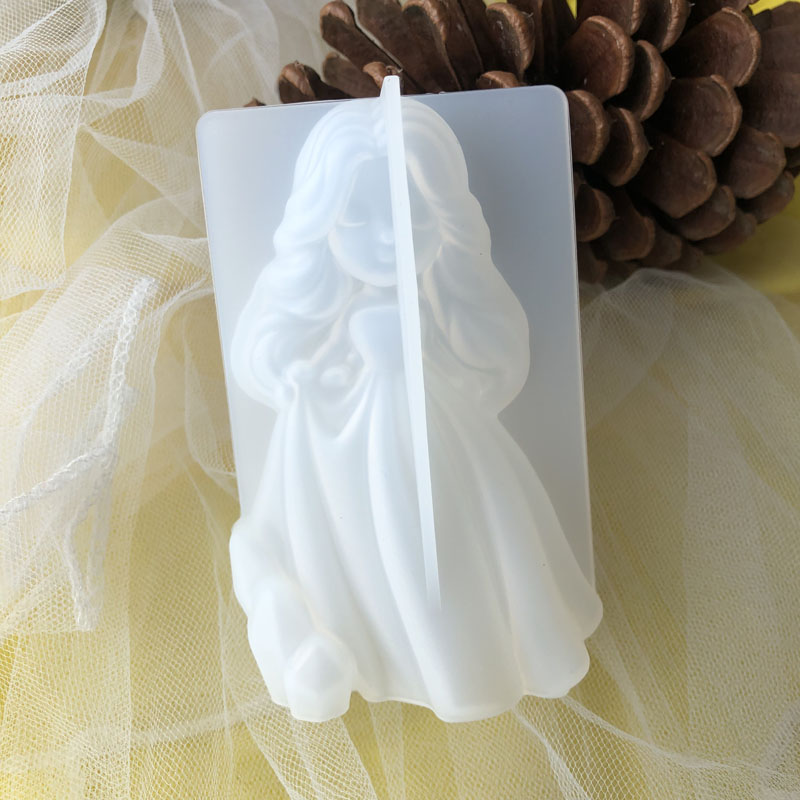 Soap Making Instructions - Moule à bougie princesse 3D en