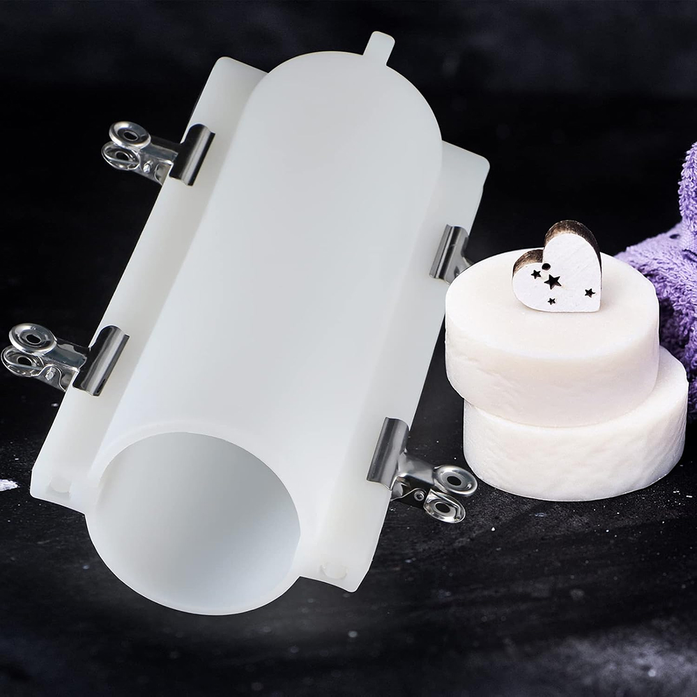 Soap Making Books - Grand moule à savon cylindrique avec
