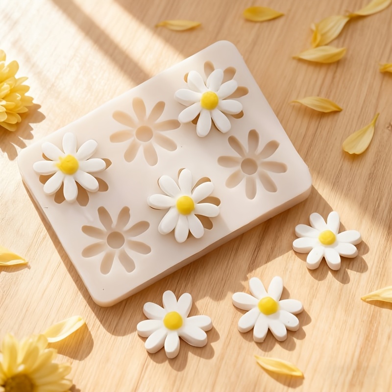 Soap Making Party - Moule en silicone 3D marguerite tournesol