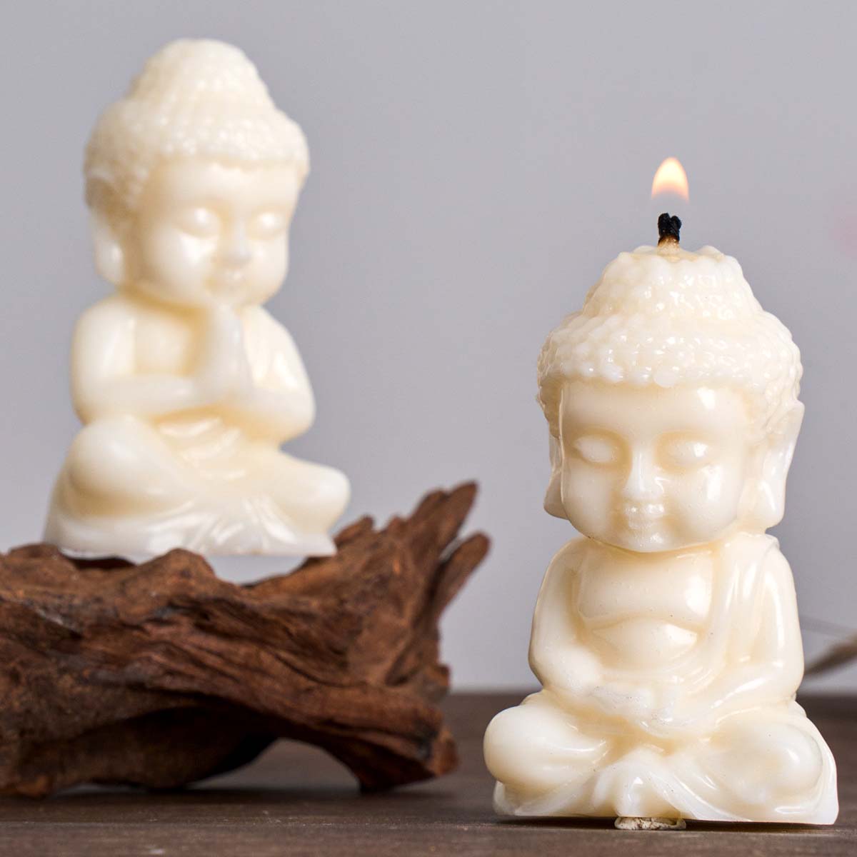Soap Making Process - Moule en silicone Bouddha 3D pour