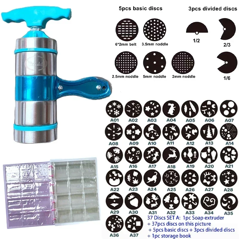 Soap Making Books - Regina-Kit de fabrication de disques d'extrudeuse