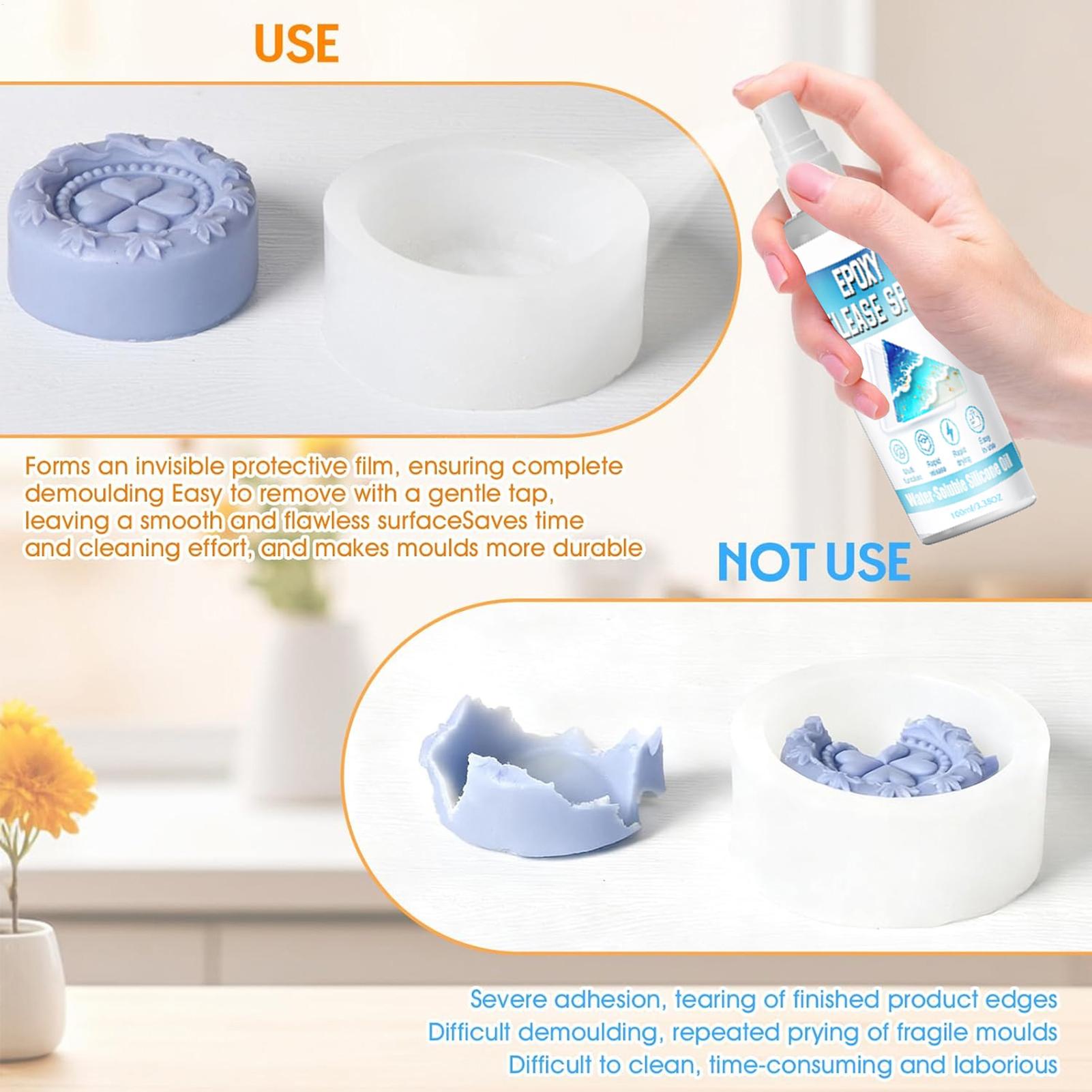 Spray de démoulage silicone, s - Soap Making Party avis et prix