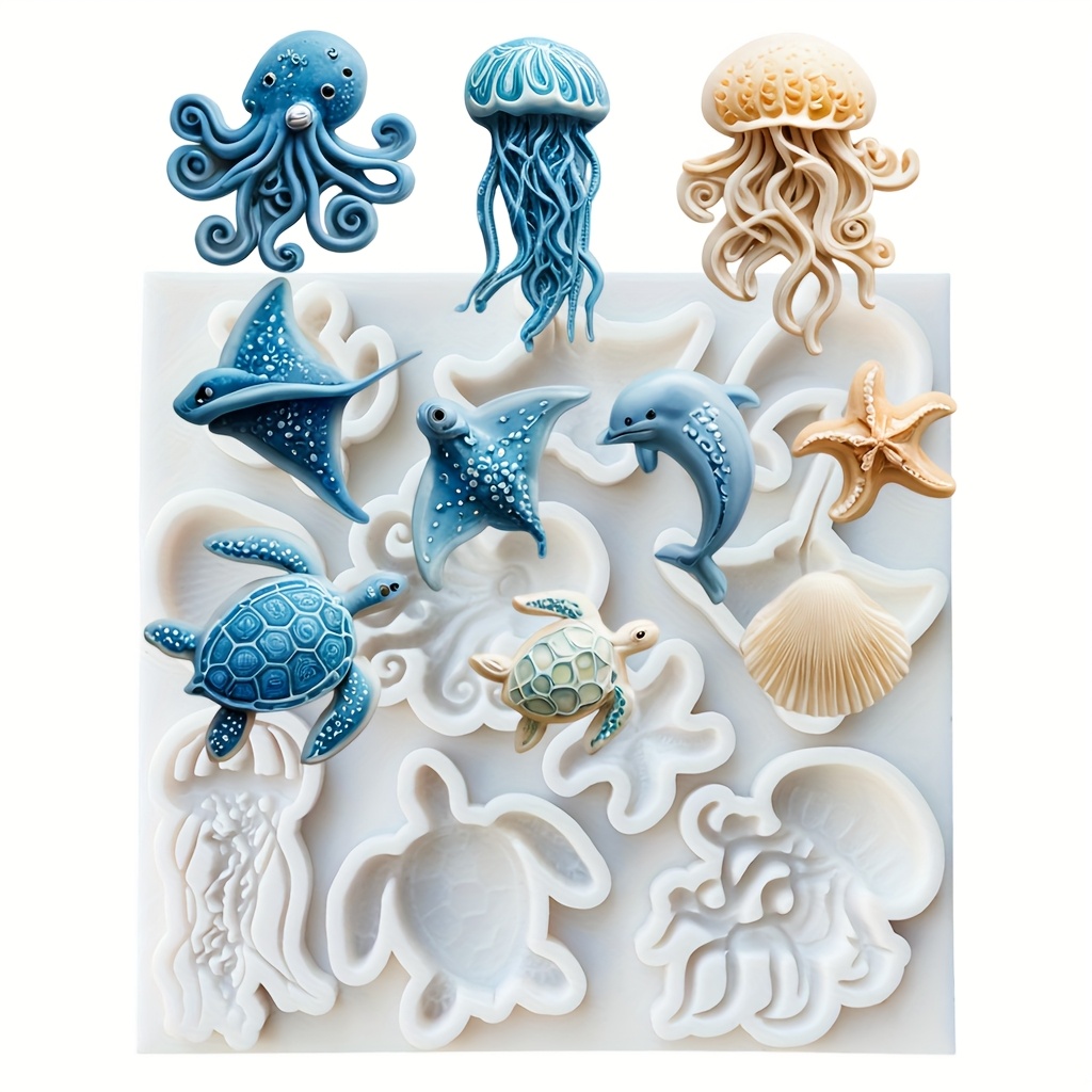 Moule en silicone animaux mari - Soap Making Lye avis et prix