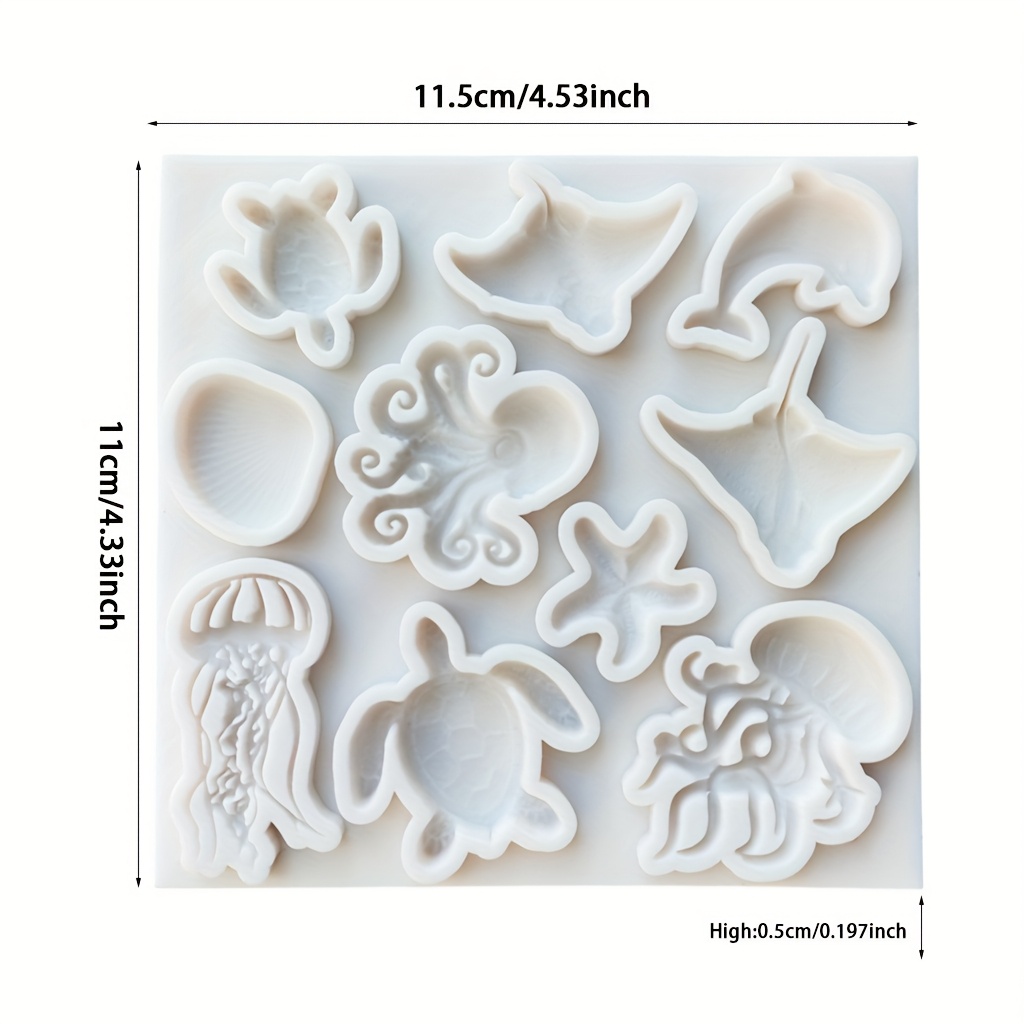 Moule en silicone animaux mari - Soap Making Lye avis et prix
