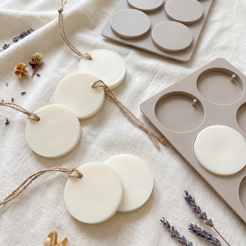 Moule en silicone rond à 6 cav - Soap Making Instructions avis et prix