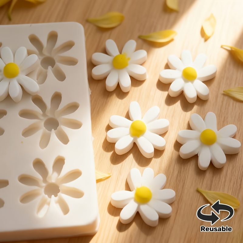 Moule en silicone 3D marguerit - Soap Making Party avis et prix