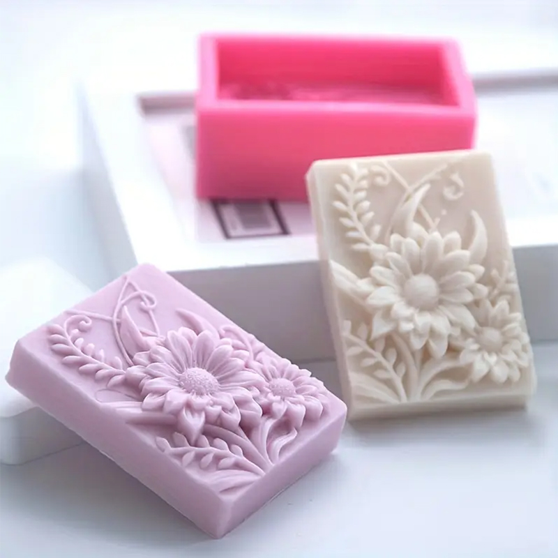Moule à savon carré en Silicon - Soap Making Lye avis et prix