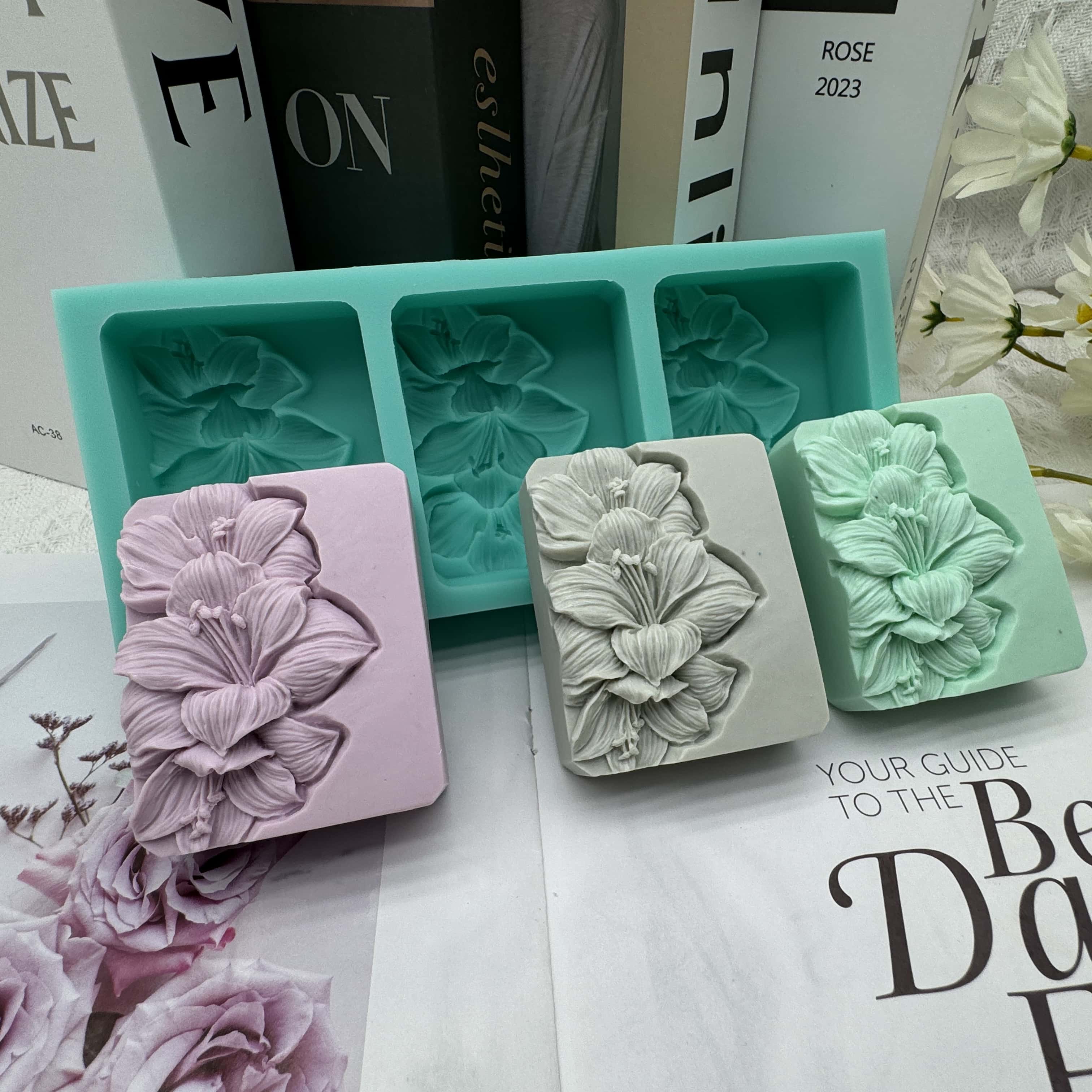 Moules à savon en forme de fle - Soap Making Books avis et prix