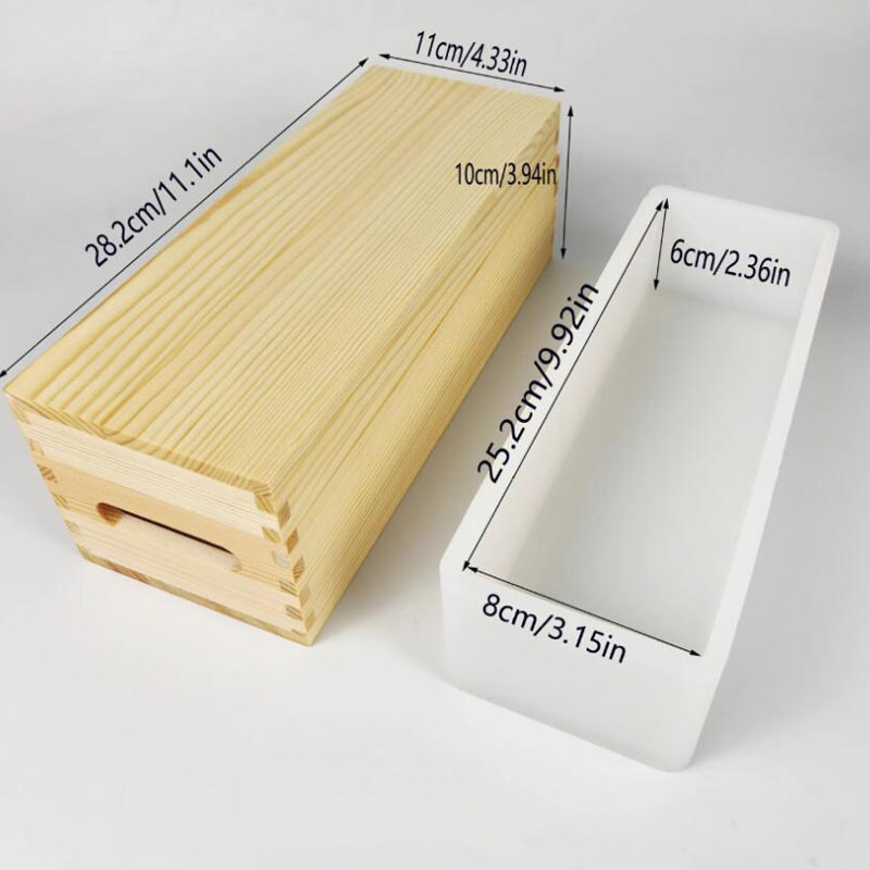 Moule à savon à cadre en bois  - Soap Making Process avis et prix