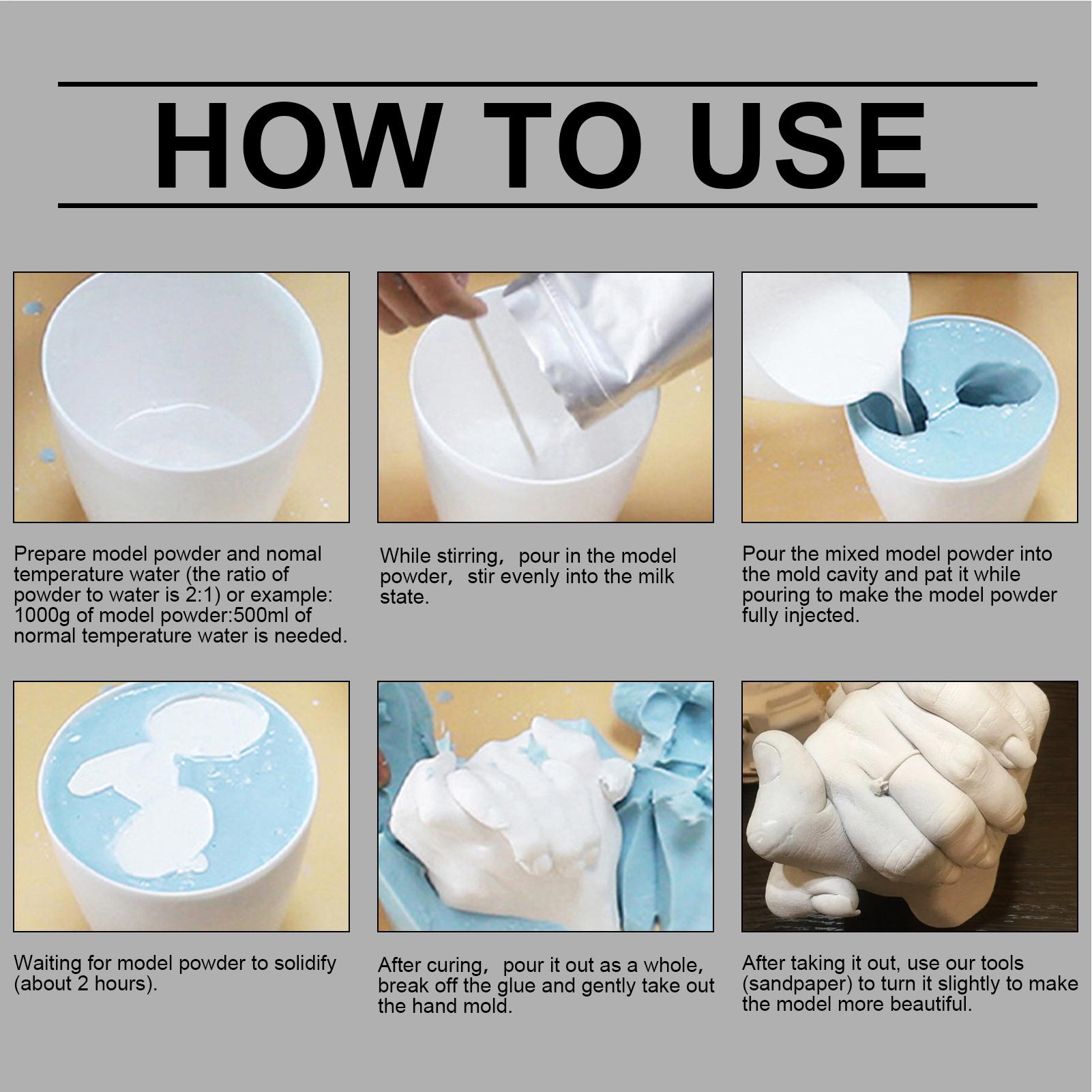 Kit de moulage des mains et de - Soap Making Instructions avis et prix