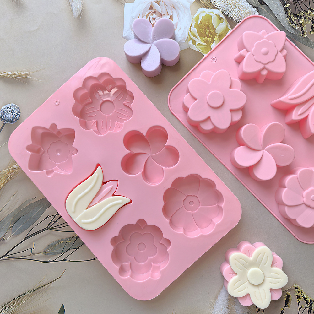 Moules en silicone pour fleurs - Soap Making Instructions avis et prix
