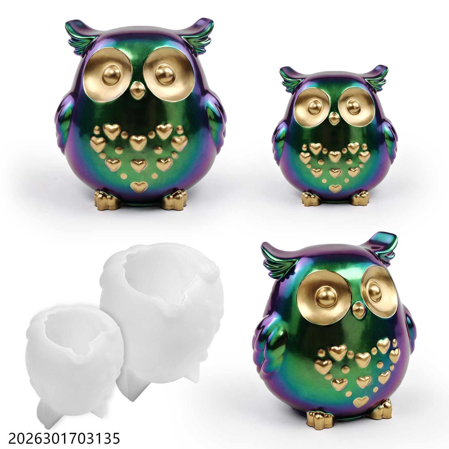 Moule en silicone Hibou 3D en  - Soap Making Instructions avis et prix