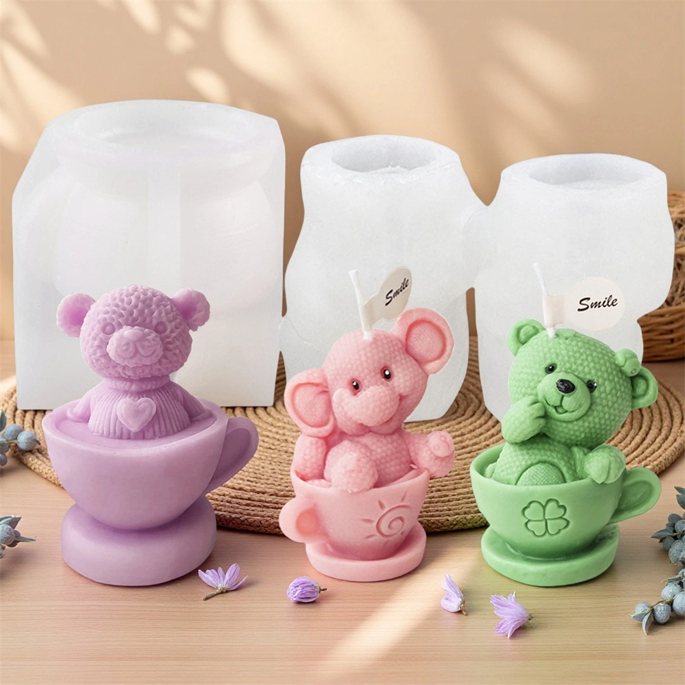 Moule ours en peluche en Silic - Soap Making Jug avis et prix